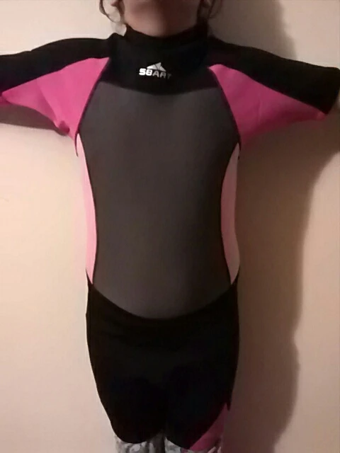 Sbart Neopren 2 mm Sıcak Erkek / Kadın Wetsuits dalgıç giysisi Tüplü Mayolar Tek Parça Kısa Kollu Sörf Şnorkel Döküntü Guard EO - 4