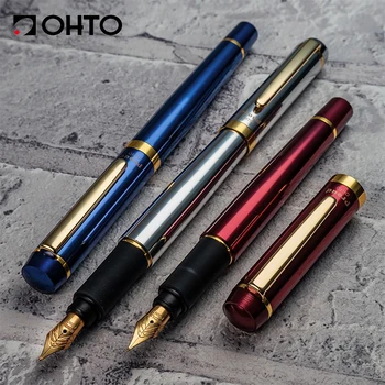 Seti kalem OHTO gurur ıraurita ucu metal dolma kalem FF - 15PD kırtasiye ürünleri tüm 2020 Kalemler ofis