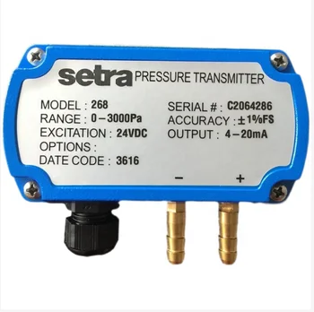 Setra 268 Serisi patlamaya dayanıklı diferansiyel basınç sensörü diferansiyel basınç vericisi