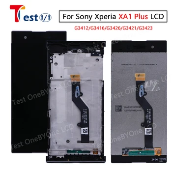Sony Xperia için XA1 Artı G3416 G3412 G3421 G3423 LCD ekran Sayısallaştırıcı dokunmatik ekran takımı değiştirme sonr xa1 artı LCD