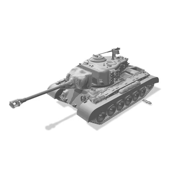 SSMODEL 48520 V1. 7 1/48 3D Baskılı Reçine model seti ABD T26E5 M26 Pershing Ağır Tankı