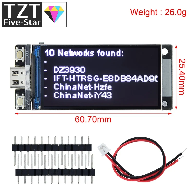 T-Dısplay-S3 ESP32-S3 1.9 inç ST7789 lcd ekran Geliştirme Kurulu WİFİ Bluetooth5. 0 Kablosuz Modülü 170 * 320 Çözünürlük - 1