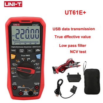 UNI - T UT61E Artı Serisi Dijital Multimetre True RMS 1000V Otomatik Aralığı El Profesyonel Test Voltmetre multimeterAC / DC