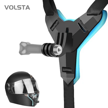 VOLSTA Motosiklet Kask Çene Standı Dağı Tutucu GoPro Hero11/10 Eylem Kamera Tam Yüz Tutucu Motosiklet Kamera Aksesuarı