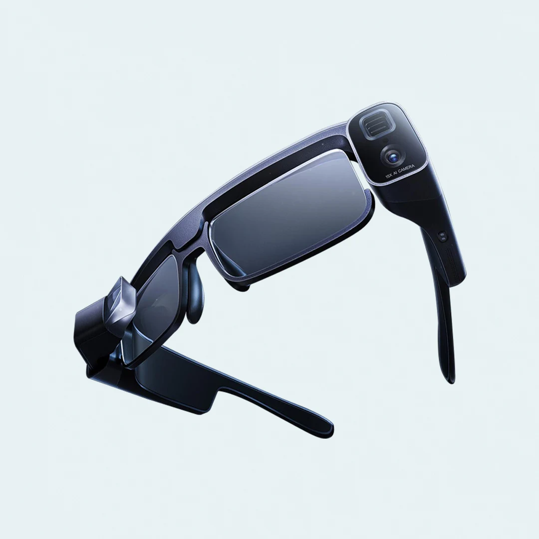 Xiaomi Gözlük Kamera Mini kamera Açık Gözlük Hibrid Zoom AR Optik Ekran Sistemi HAF İzleme App ile Dahili Depolama - 5