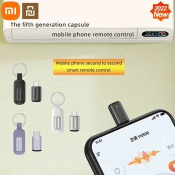 Xiaomi Youpin Cep Telefonu Kızılötesi Uzaktan Kumanda Adaptörü Klima TV Akıllı Ev Kızılötesi Verici iPhone / Tip-C