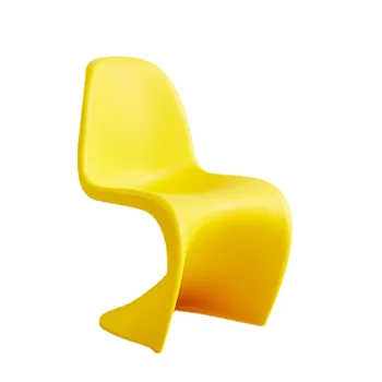 Yemek Sandalyesi İstiflenebilir Basit Tasarımcı Müzakere Plastik Koltuk Pan Dong Sandalye Soyunma Dışkı