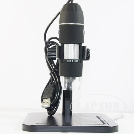 Yeni 1000X Bilgisayar USB Ayarlanabilir Dijital Mikroskop Kamera Büyüteç ile led ışık aydınlatıcı Standı Tutucu Çocuk Hediye İçin - 1