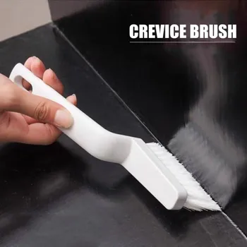 Çok amaçlı Boşluk Temizleme Fırçası banyo karo zemin Pencere Oluk Temizleme Fırçası Uygun Ev Köşe Araçları Gadget